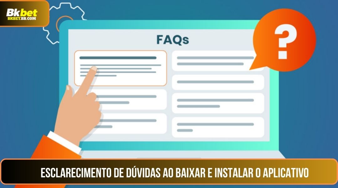 Respondendo a perguntas ao baixar e instalar o aplicativo
