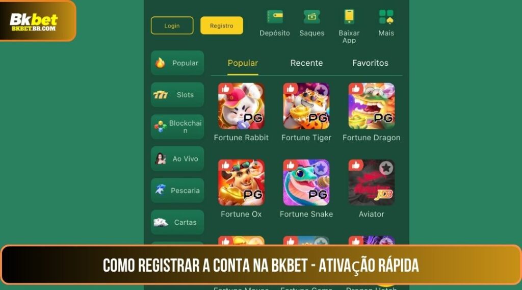 Como se BKBET Registro - Ative sua conta rapidamente